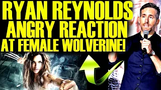 RYAN REYNOLDS GOES ON RAMPAGE WITH WOKE DISNEY AFTER GENDER SWAPPED WOLVERINE FIASCO AT MARVEL!