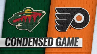 01/14/19 Condensed Game: Wild @ Flyers