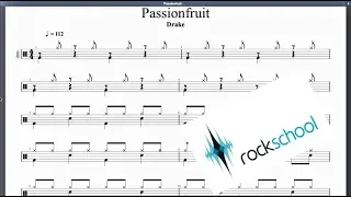 Passionfruit Rockschool Grade 2 Drums