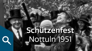 Schützenfest | Nottuln 1951 - Einblicke ins Filmarchiv