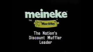 1986 Meineke Discount Muffler "I'm not going to pay a lot for this muffler" TV Commercial