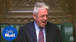 John Bercow demands 'order' after Labour MP shouts 'ahoy there!'