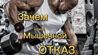 Без Отказа нет Прогресса.Вся Суть за 5 минуты |  Зачем нам нужен мышечной отказ?