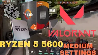 RYZEN 5 5600+ GTX 1660 TI VALORANT BENCHMARK