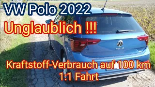 Unglaublicher Sprit/Kraftstoffverbrauch: neuer VW Polo 2022/23 AW von Volkswagen | VLOG | Blog