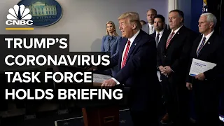 Trump's coronavirus task force holds briefing as US cases surge – 3/25/2020