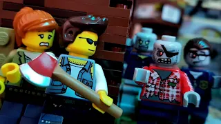 LEGO Zombie Apocalypse Stop Motion Zombie Hunter Part15 Rescue 레고 좀비 아포칼립스 스톱모션 좀비 헌터 15편 구출