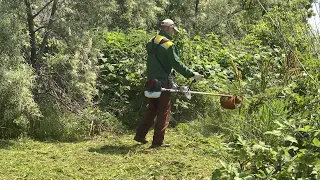 В Анапе прошёл субботник в районе плавней Симферопольского шоссе