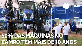 50% das máquinas agrícolas têm mais de 10 anos