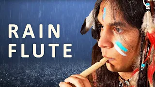 Rain Sounds for Native American Flute Music for Deep Sleep, Anxiety Relief, Meditation, Relaxation