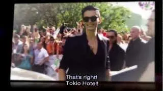 @TokioHotel in Russia -  Muz-TV Awards 2011 #1YearSinceTokioHotelOnMuzTV