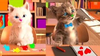 LITTLE KITTEN ADVENTURE PRESCHOOL - FUNNY CAT LEARNING JOURNEY - EDUCATIONAL GAME FOR TODDLERS