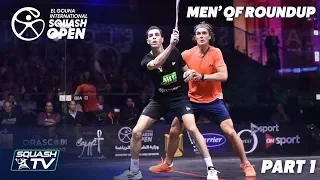 Squash: El Gouna International 2019 - Men's QF Round Up [P1]