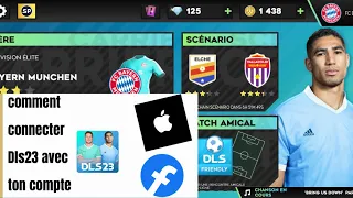 Comment connecter dls23 avec ton compte Apple Facebook ou Google 😱😱😱