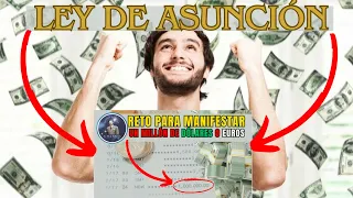 RETO "UN MILLÓN DE DÓLARES O EUROS" ASUMELO EN 3 DÍAS  "MANIFESTAR" APLICANDO LA LEY DE ASUNCIÓN.