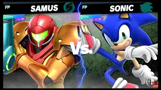 Super Smash Bros Ultimate Amiibo Fights – Samus vs the World #36 Samus vs Sonic
