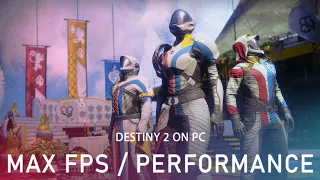 Destiny 2 | BEST PC SETTINGS 2021! Secret FPS boosts