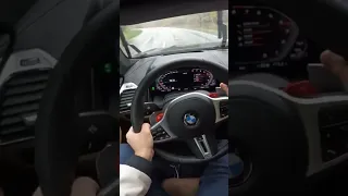 CRAZY! BMW M8 LOSES TRACTION! Good Save!