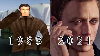 Evolution of James Bond Games (1983- 2021)