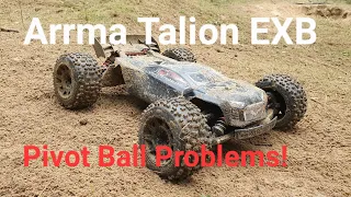 Arrma Talion 6S EXB BLX - New Terrain for Bashing - Barendorf! Problems with Pivot Ball! 🤔
