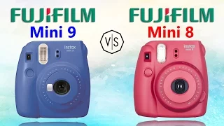 Fujifilm Instax Mini 9 vs Fujifilm Instax Mini 8