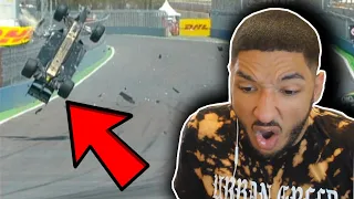 American FIRST REACTION to BIGGEST F1 CRASHES OF THE DECADE (2010-2020 F1 Crashes)