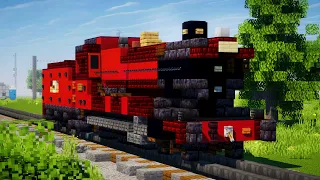 Minecraft Hogwarts Express Steam Train Tutorial