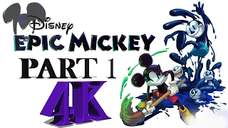 Epic Mickey Wii in 4K Playthrough Part 1