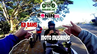 SR MOTO GARAJE | RONIN OIL | QUICKIE RIDE W/ MOTO MUSIKERO & KD_BAMS MOTOVLOGS