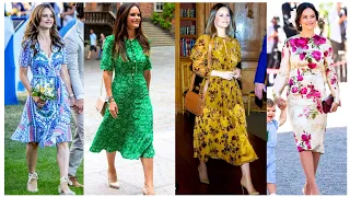 Classy And Stunning Princess Sofia 😍 Outstanding Dress Design Ideas||Princess of Sweden