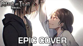 Attack on Titan S4 OST - BORN INTO THIS WORLD (Footsteps of Doom X Light of The Seven) | Epic Cover