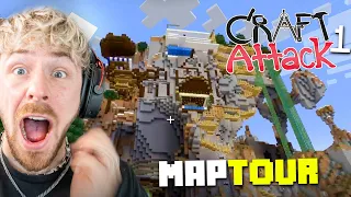 Ihr glaubt NIEMALS wie KRASS die ERSTE CRAFT ATTACK map aussieht (10 Jahre alt!)