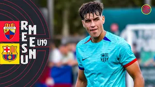 RESUMEN: CE Mercantil vs FC Barcelona Juvenil A U19 2023