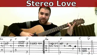 Tutorial: Stereo Love - Fingerstyle Guitar w/ TAB