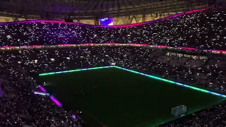 Qatar World Cup 2022 Half time entertainment - Coldplay A sky full of stars - Argentina vs Mexico