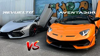 OLD vs. NEW Lamborghini V12! 😱 ALL CHANGES +SOUND! Aventador vs. Revuelto! Interior Exterior 4K