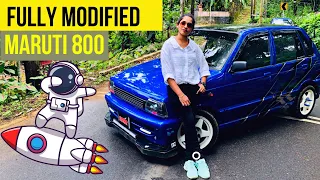 തീ വരും തീ💥| Maruti Suzuki 800 Fully Modified🔥|Pocket Rocket🚀 | Detailed Review Maruti 800💫