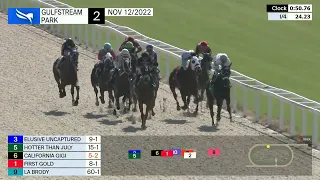 Gulfstream Park November 12, 2022 Race 2