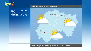 RTF.1-Wetter 23.01.2022