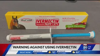 Indiana Poison Center reports increase in ivermectin side effects calls, doctors warn drug isn’t a C