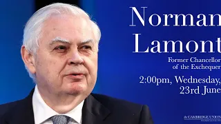 Norman Lamont | Cambridge Union