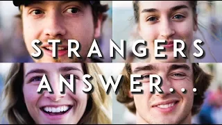 HAVE YOU EVER HAD YOUR HEART BROKEN? { Strangers Answer }