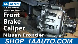 How to Replace Front Brake Caliper 01-04 Nissan Frontier