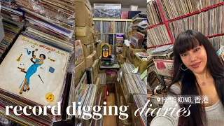 record digging diaries // hong kong (mini music vlog) ♡