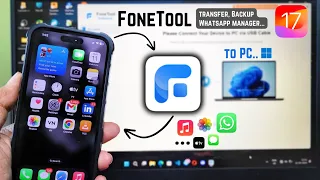 iPhone Data Transfer & Backup using FoneTool - iPhone management Software 2024