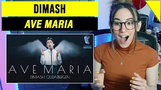 Dimash - AVE MARIA | Singer Reacts & Musician Analysis