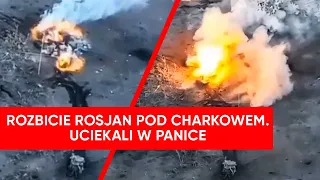 Paniczna ucieczka Rosjan z frontu. Wpadli w pułapkę pod Charkowem