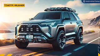 The Stunning 2025 Toyota 4Runner Redesign Revealed!