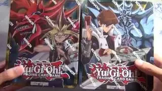 Yugioh 2016 Mega-Tin Yugi & Slifer and Kaiba & Obelisk Opening!!!