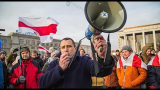 Северинец на пикете в Витебске призвал к протесту против Лукашенко / Севярынец заклікаў да пратэсту